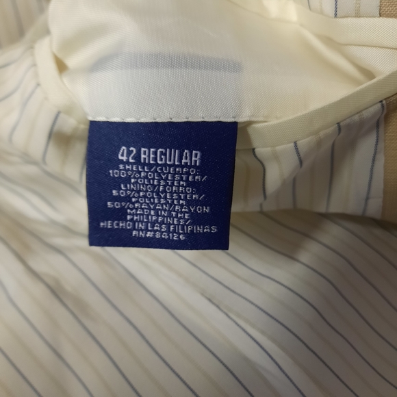 Stafford Sport Coat Suit Blazer Mens Size 42R - Picture 7 of 9